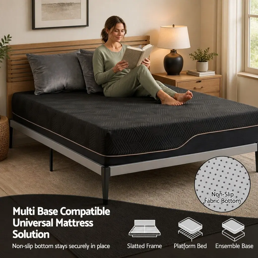 Queen Size Memory Foam Mattress 30cm Gel Cooling Comfort