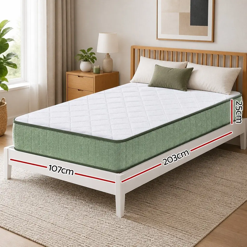 King Single Cooling Gel Memory Foam Mattress 25cm