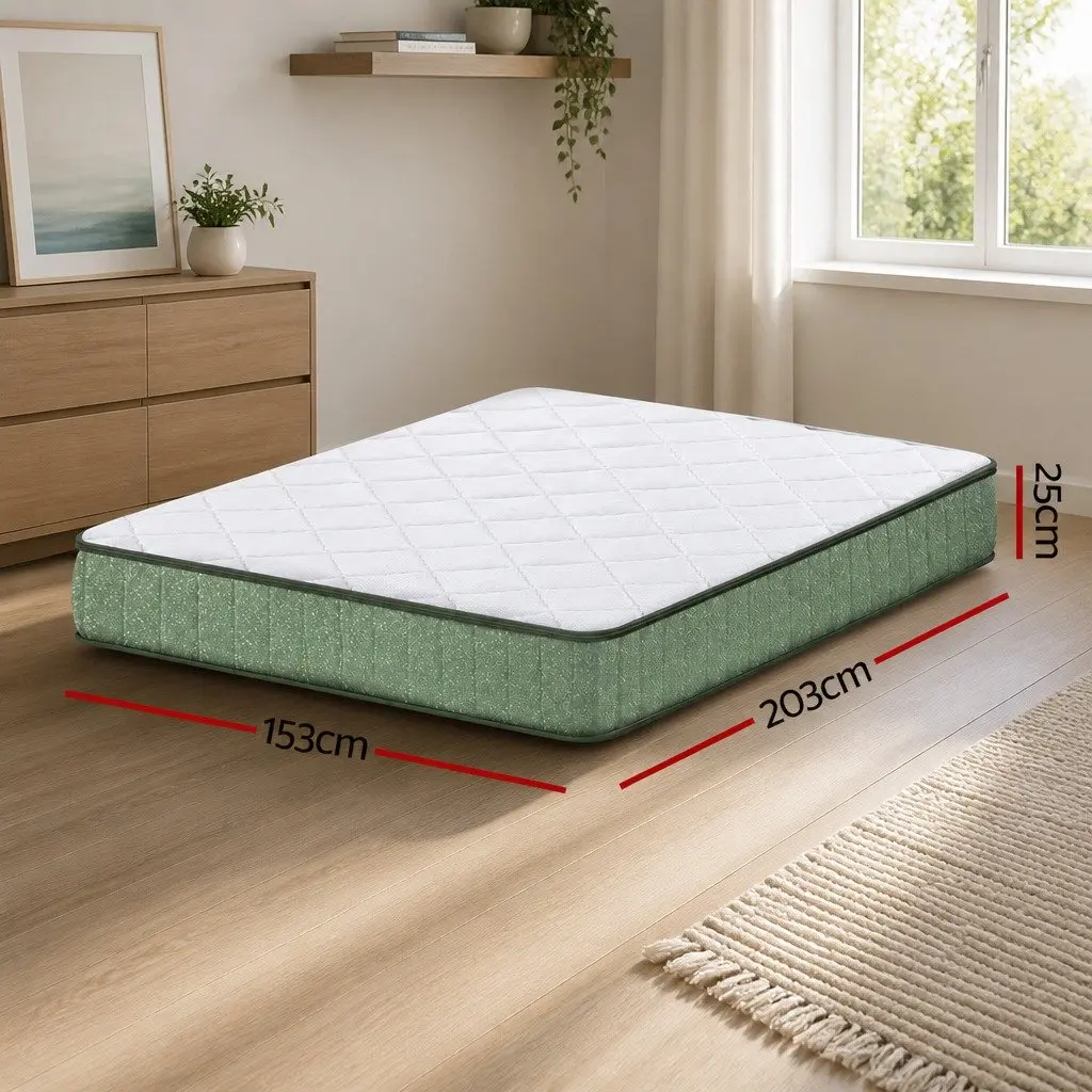 Queen Memory Foam Mattress with Dual Layer Zipped Cover