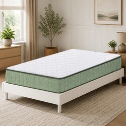 Comfortable Single Memory Foam Mattress with Zipped Cover