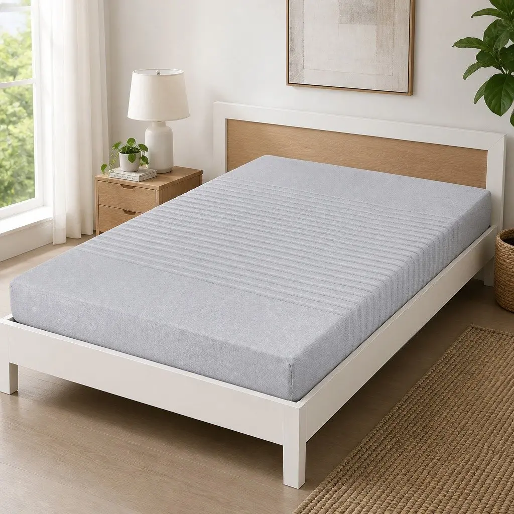 King Single 15cm Memory Foam Mattress with Bamboo Cover