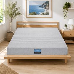 King Size Memory Foam Mattress with Cooling Gel 15cm