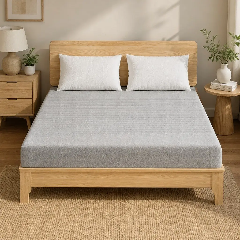 15cm Queen Memory Foam Mattress with Bamboo Cover