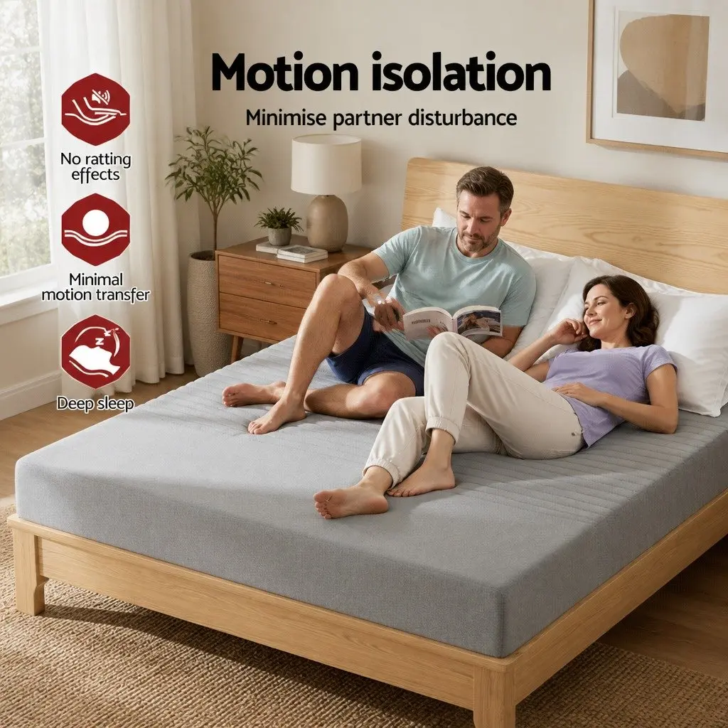 15cm Queen Memory Foam Mattress with Bamboo Cover