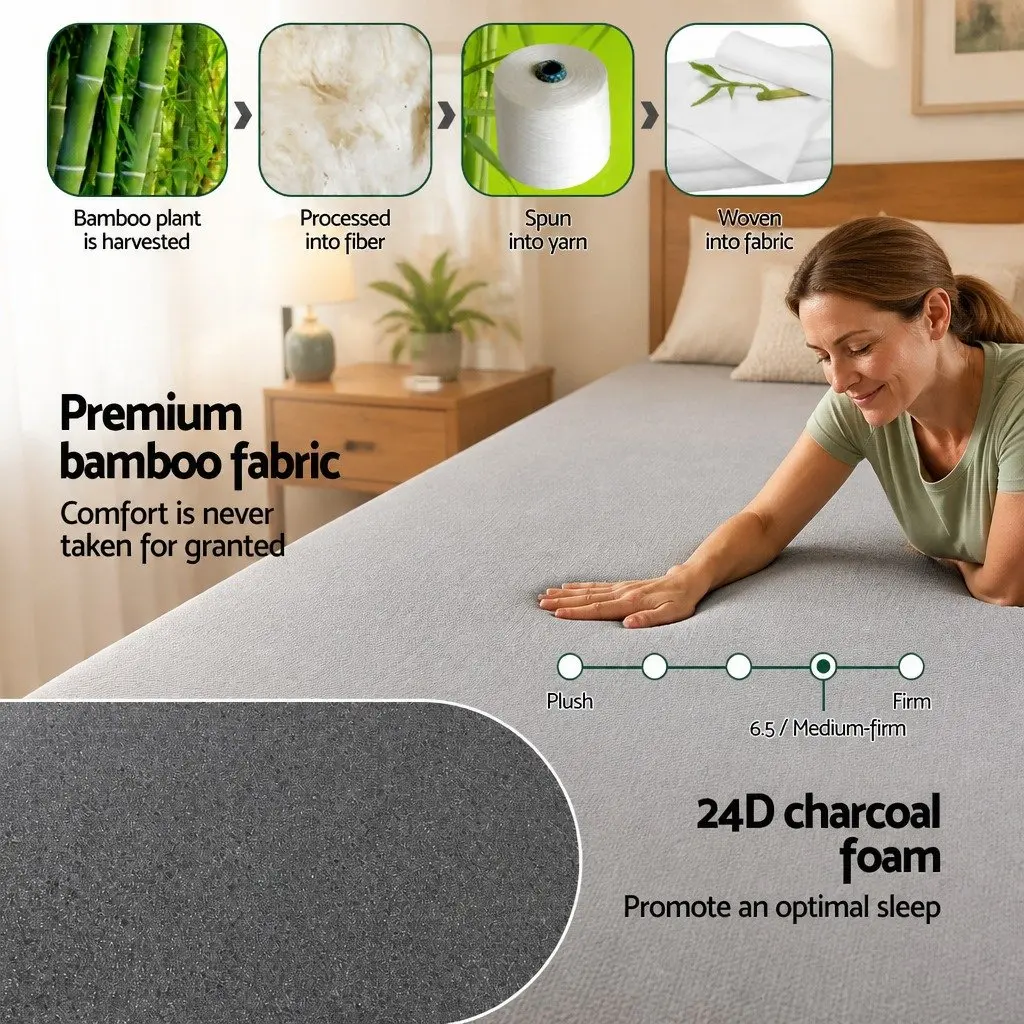 15cm Single Memory Foam Mattress with Cool Gel Support