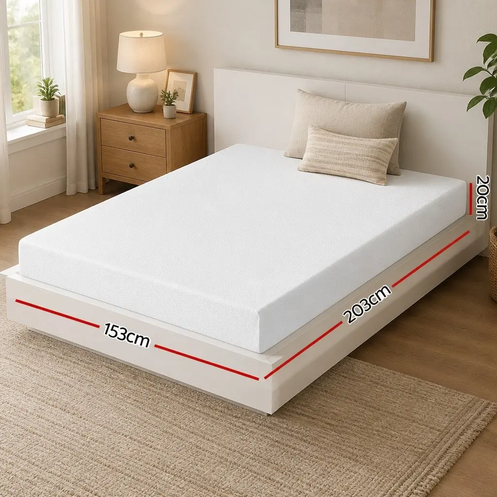 Queen Cooling Gel Memory Foam Mattress 20cm