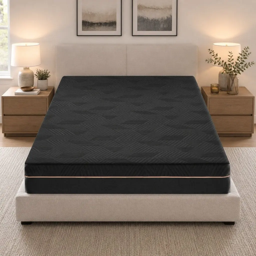 King Single Memory Foam Mattress 18cm Cooling Gel Green Tea Foam Medium Firm