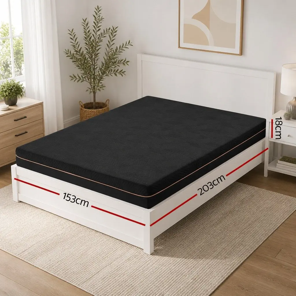 Queen Memory Foam Mattress with Cool Gel and Green Tea