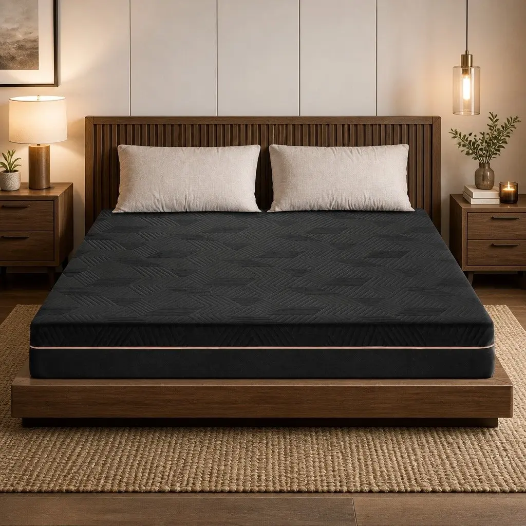 Queen Memory Foam Mattress with Cool Gel and Green Tea