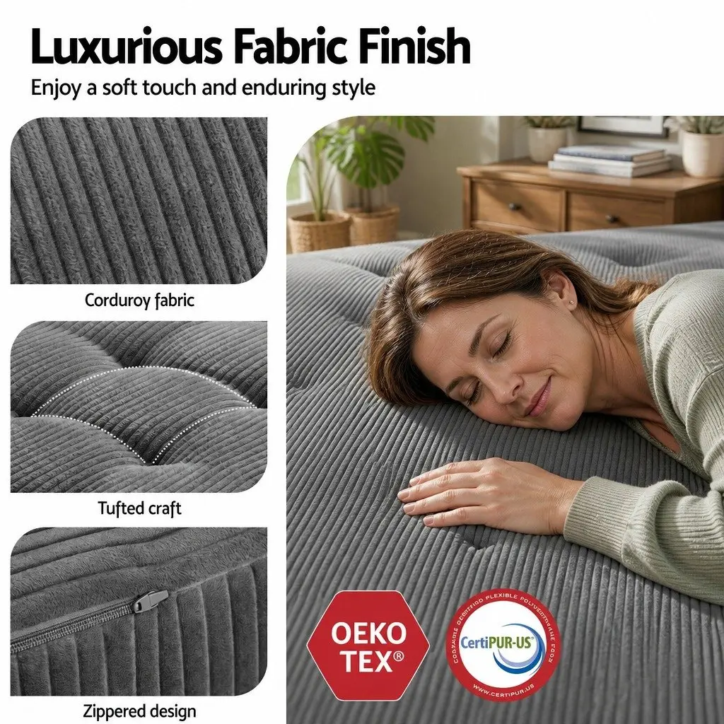 Double Folding Mattress for Guests and Lounging
