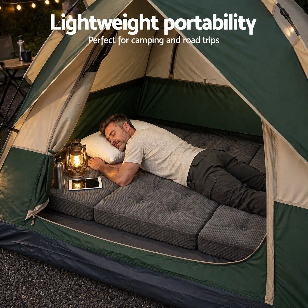 Double Folding Mattress for Guests and Lounging