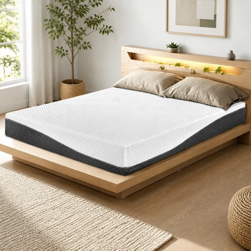 Queen Memory Foam Mattress 21cm with Cool Gel Layer