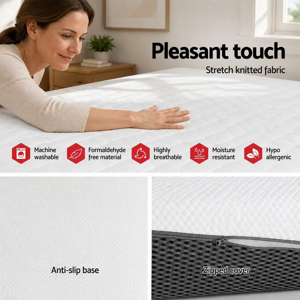 Queen Memory Foam Mattress 21cm with Cool Gel Layer