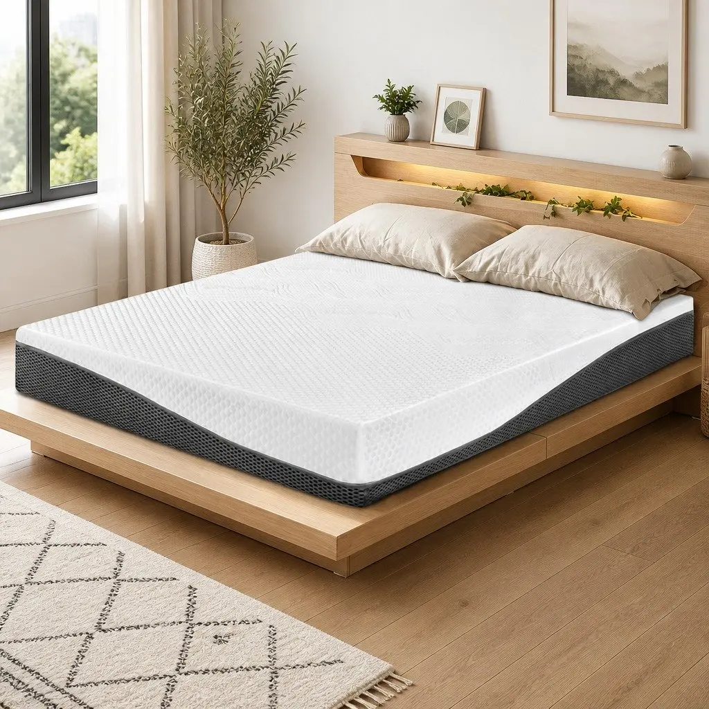 Queen Memory Foam Mattress 21cm with Cool Gel Layer