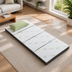 Comfortable Grey Foldable Sofa Bed for Guests
