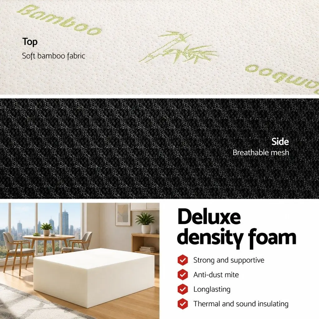 3-Fold Foldable Foam Mattress Chair