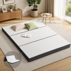 3-Fold Convertible Queen Mattress for Comfort and Versatility