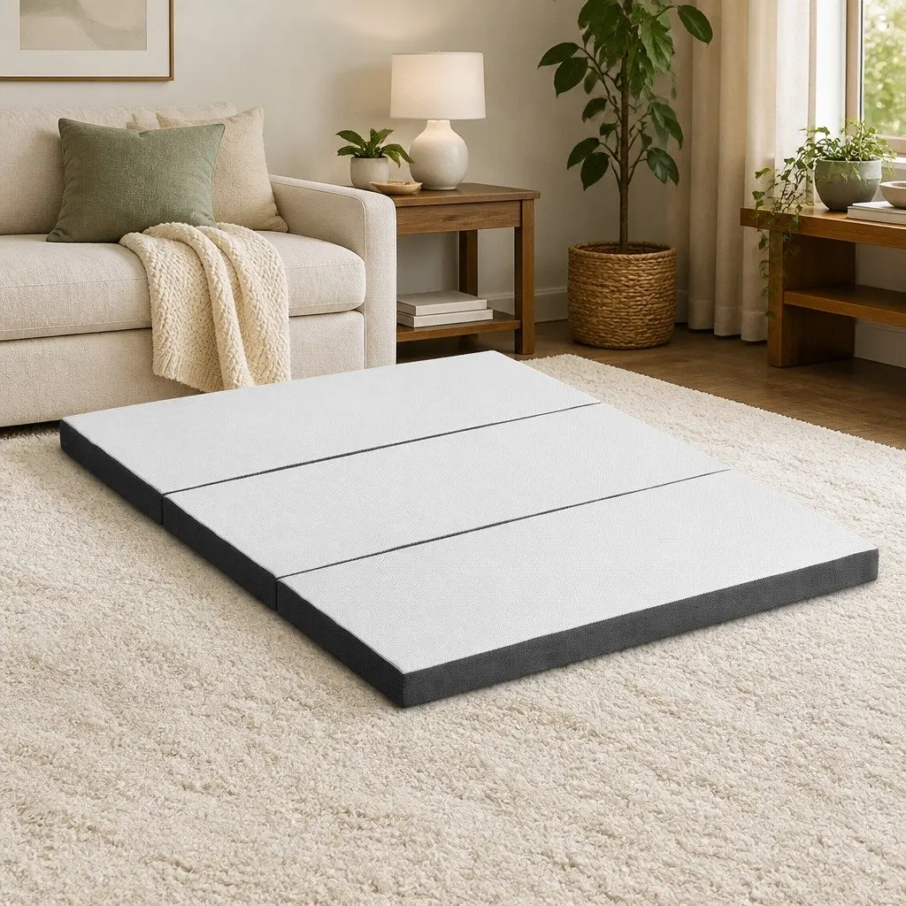 3-Fold Convertible Queen Mattress for Comfort and Versatility