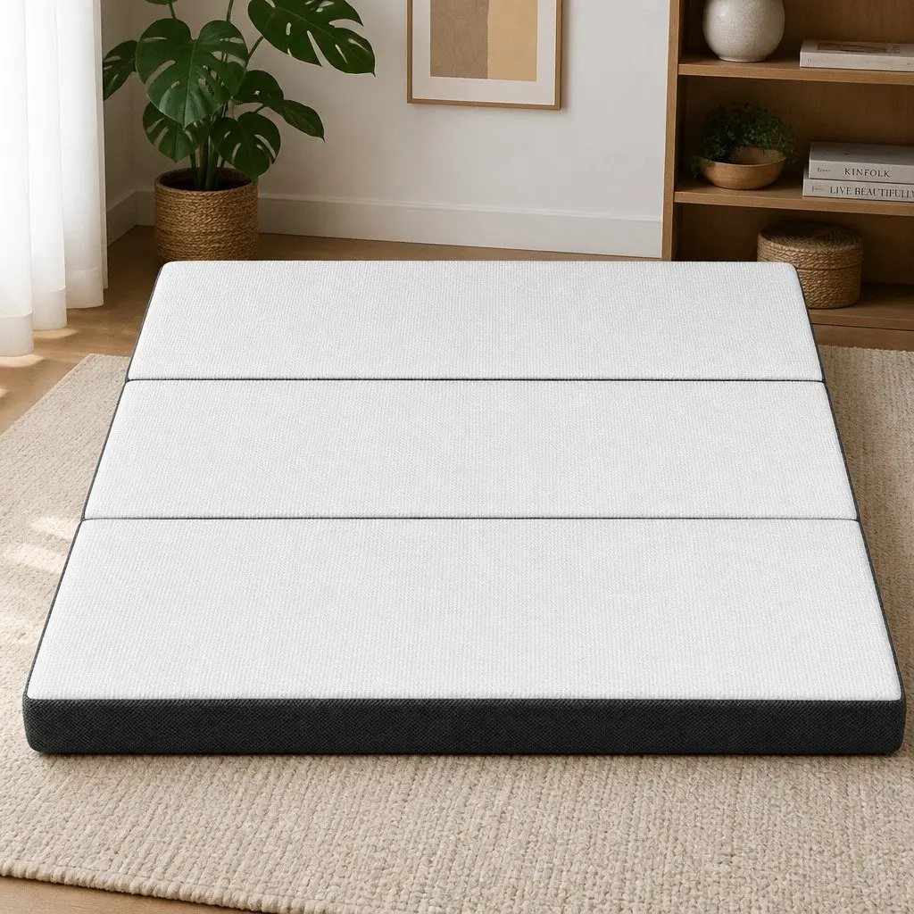 3-Fold Convertible Queen Mattress for Comfort and Versatility