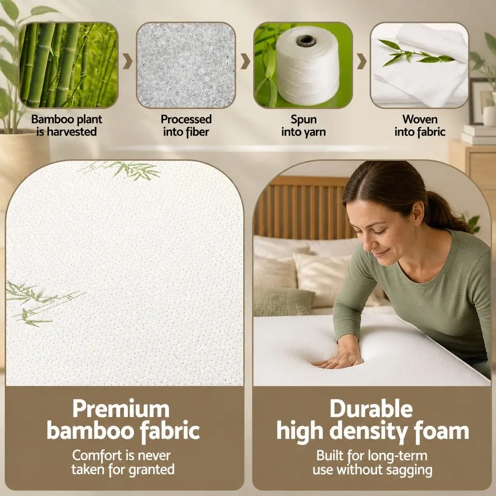 3-Fold Convertible Queen Mattress for Comfort and Versatility