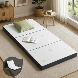 Single Folding Foam Mattress for Comfort and Versatility