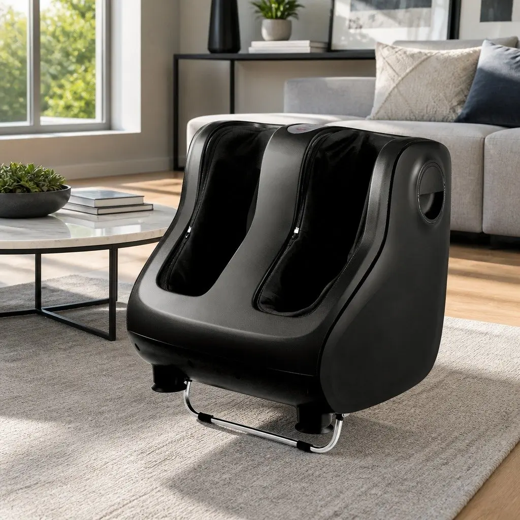 Shiatsu Electric Foot Massager with Calf Kneading
