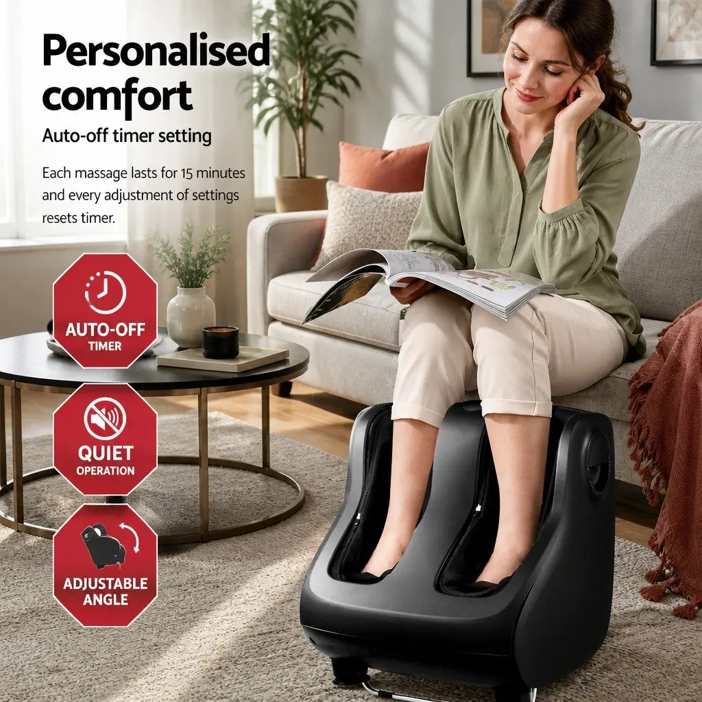 Shiatsu Electric Foot Massager with Calf Kneading