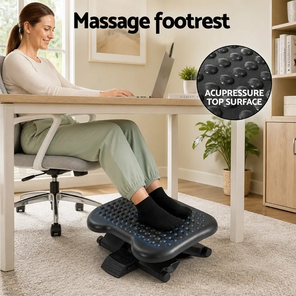 Adjustable Foot Rest Stool for Office Comfort