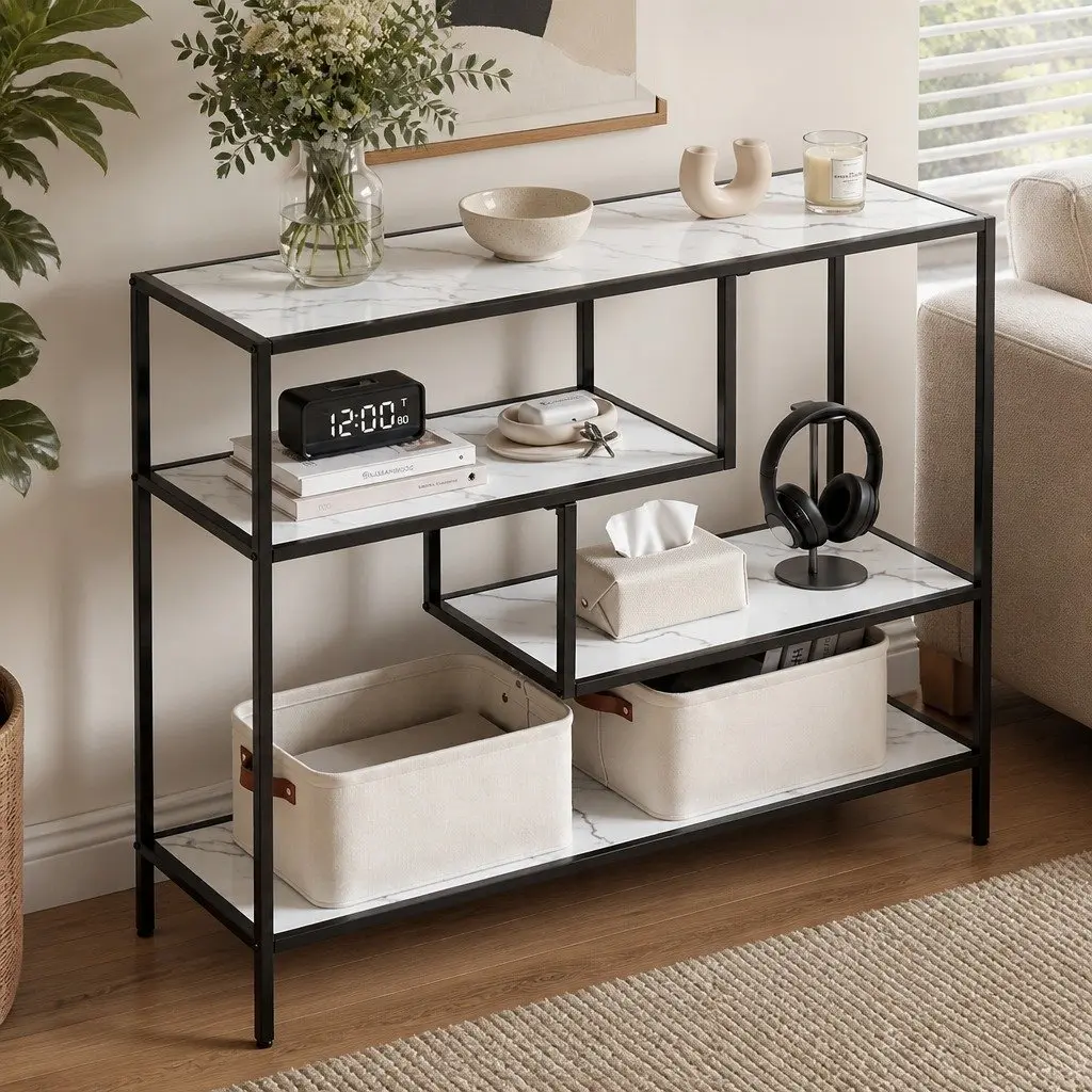 4-Tier Console Table for Entryways