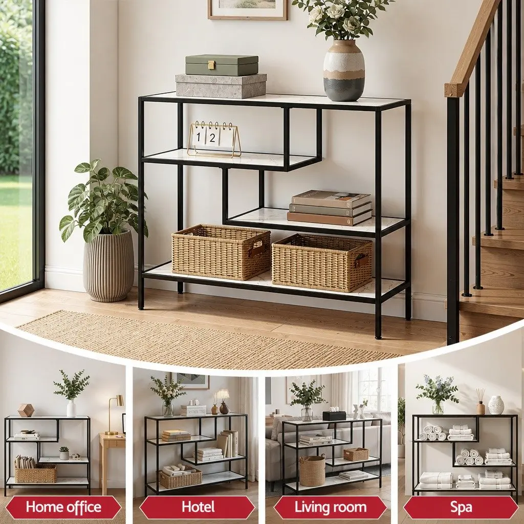 4-Tier Console Table for Entryways