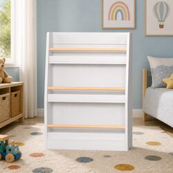 3-Tier Kids Bookshelf in Yellow for Organized Spaces