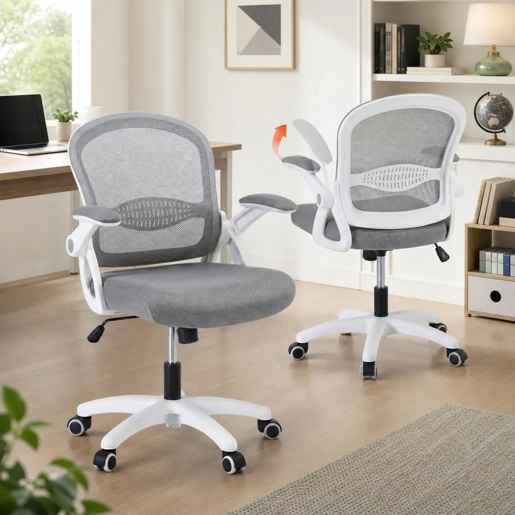 Computer Desk and Office Chair Set 120cm Home Office Study Workstation with
