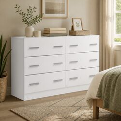 Durable 6 Drawer Chest for Everyday Essentials