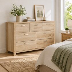 Charming 7 Drawer Chest for Bedroom Storage