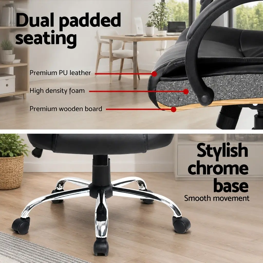 Computer Desk and Chair Set for Home Office
