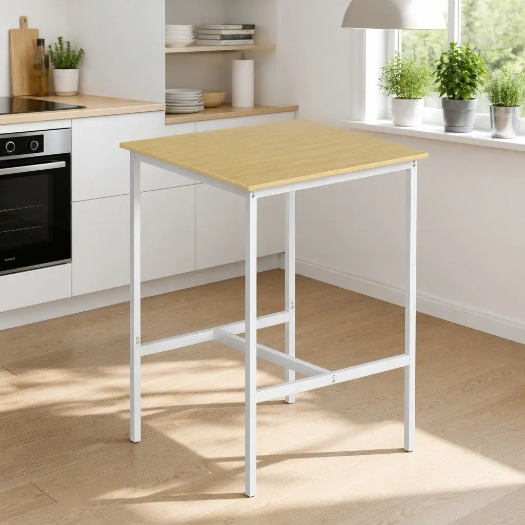 Square Bar Table for Dining and Workspace