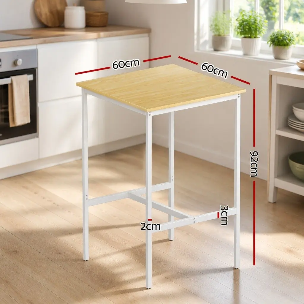 Square Bar Table for Dining and Workspace