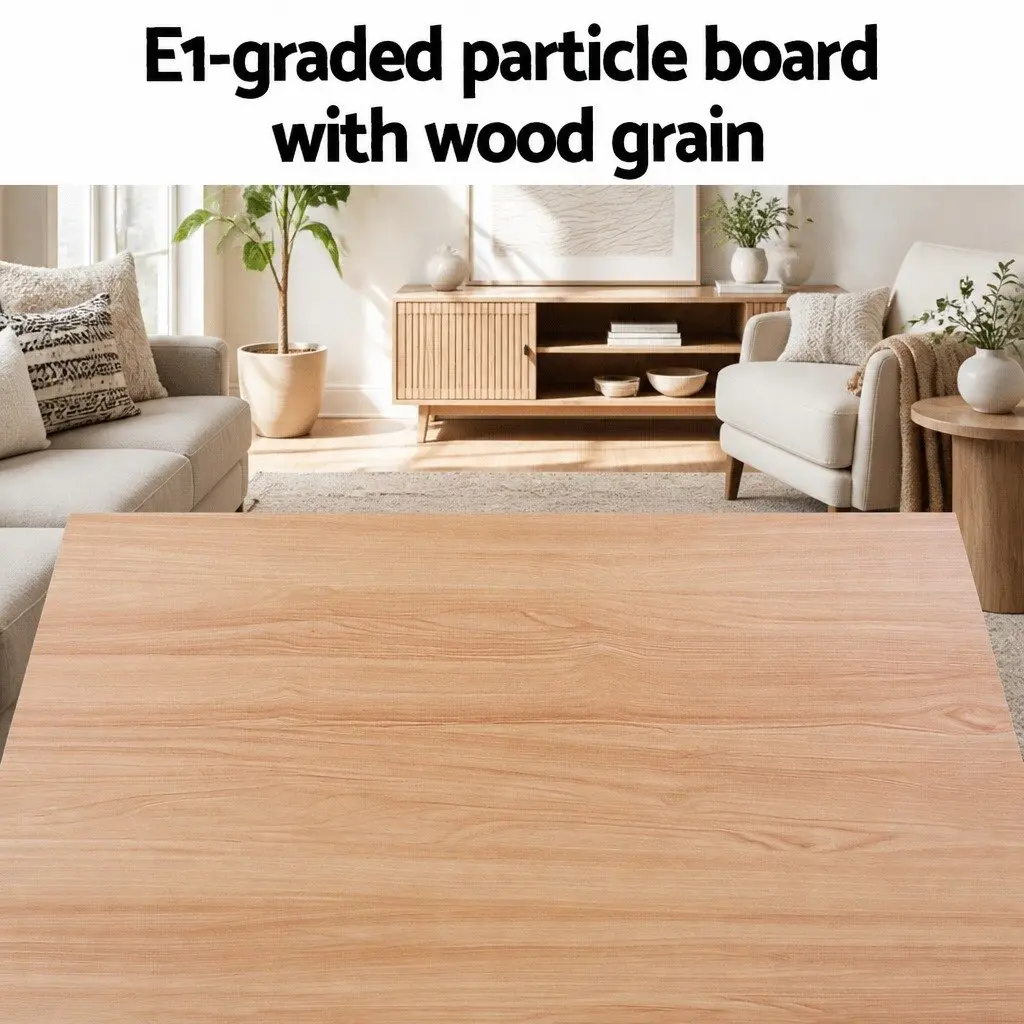 Oval Coffee Table Scandi Style 110cm Natural Pine