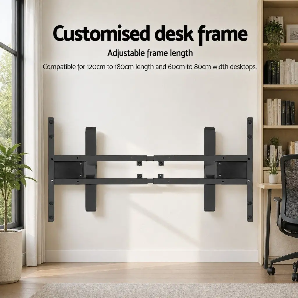 Dual Motor Height Adjustable Desk Frame for Comfort