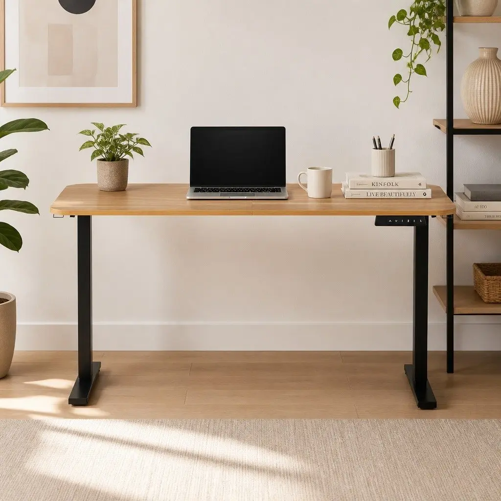 Electric Standing Desk 140cm for Comfort at Home
