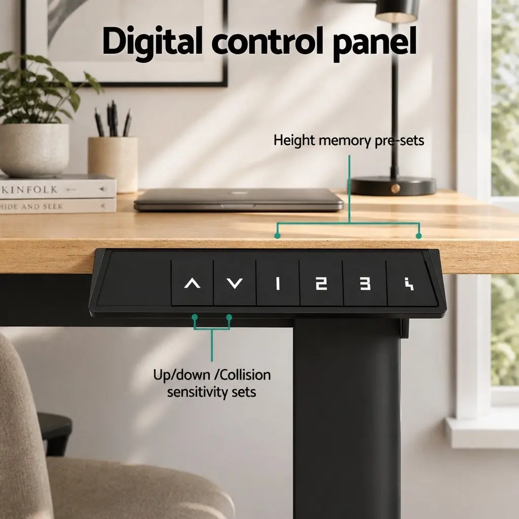 Electric Standing Desk 140cm for Comfort at Home