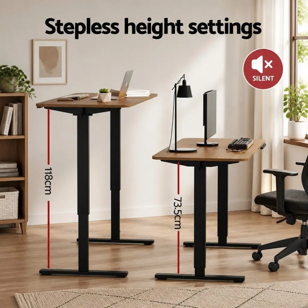 Electric Standing Desk 140cm for Comfort at Home