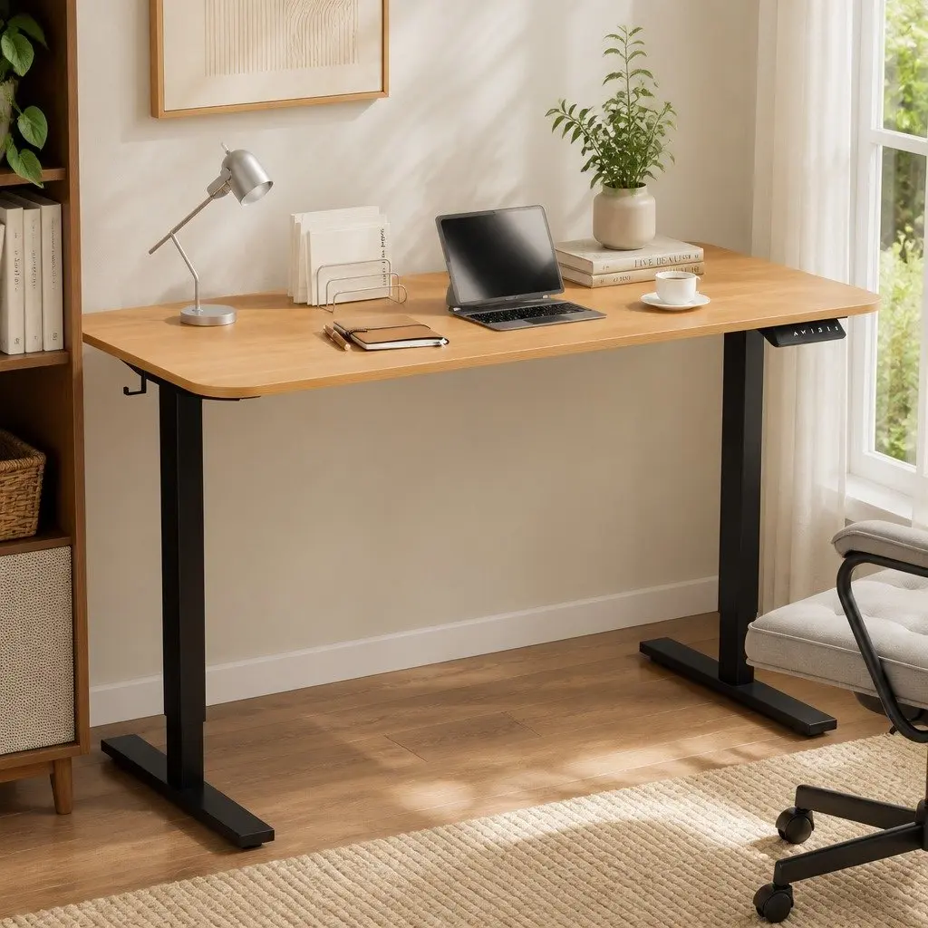 Electric Standing Desk 140cm for Comfort at Home