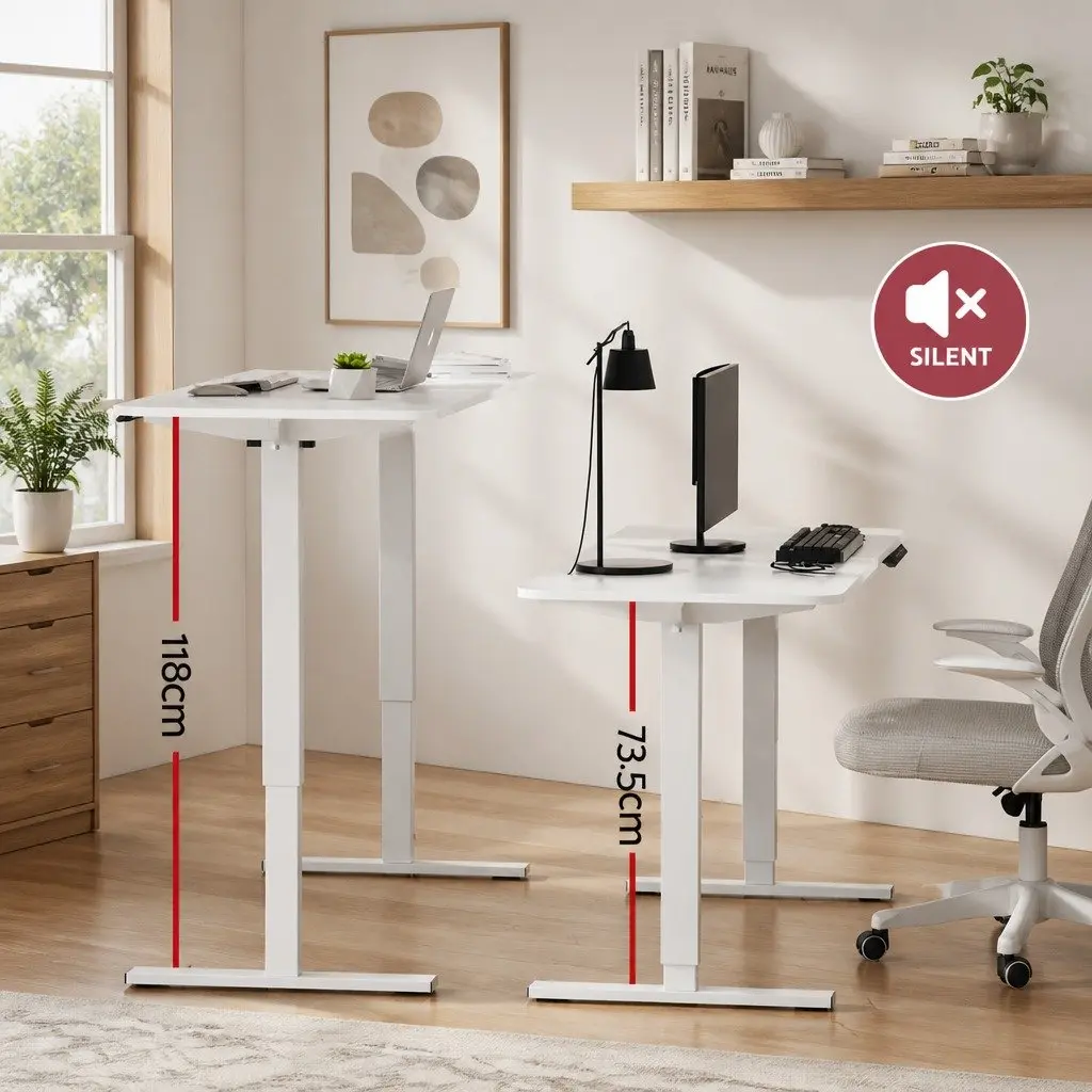 Motorised Adjustable Electric Standing Desk 140cm