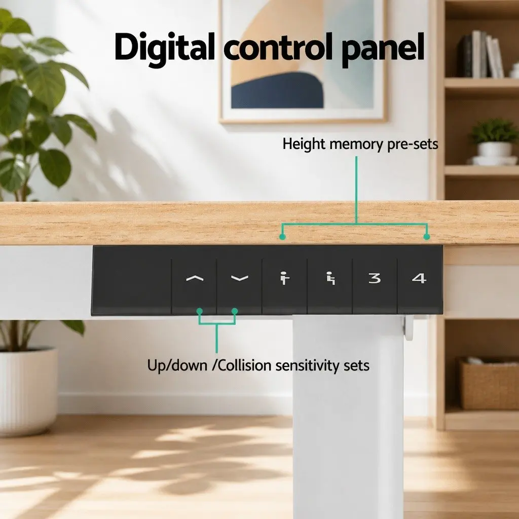 Motorised Height Adjustable Electric Standing Desk 120cm