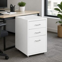 3 Drawer Filing Cabinet for Organized Home Office