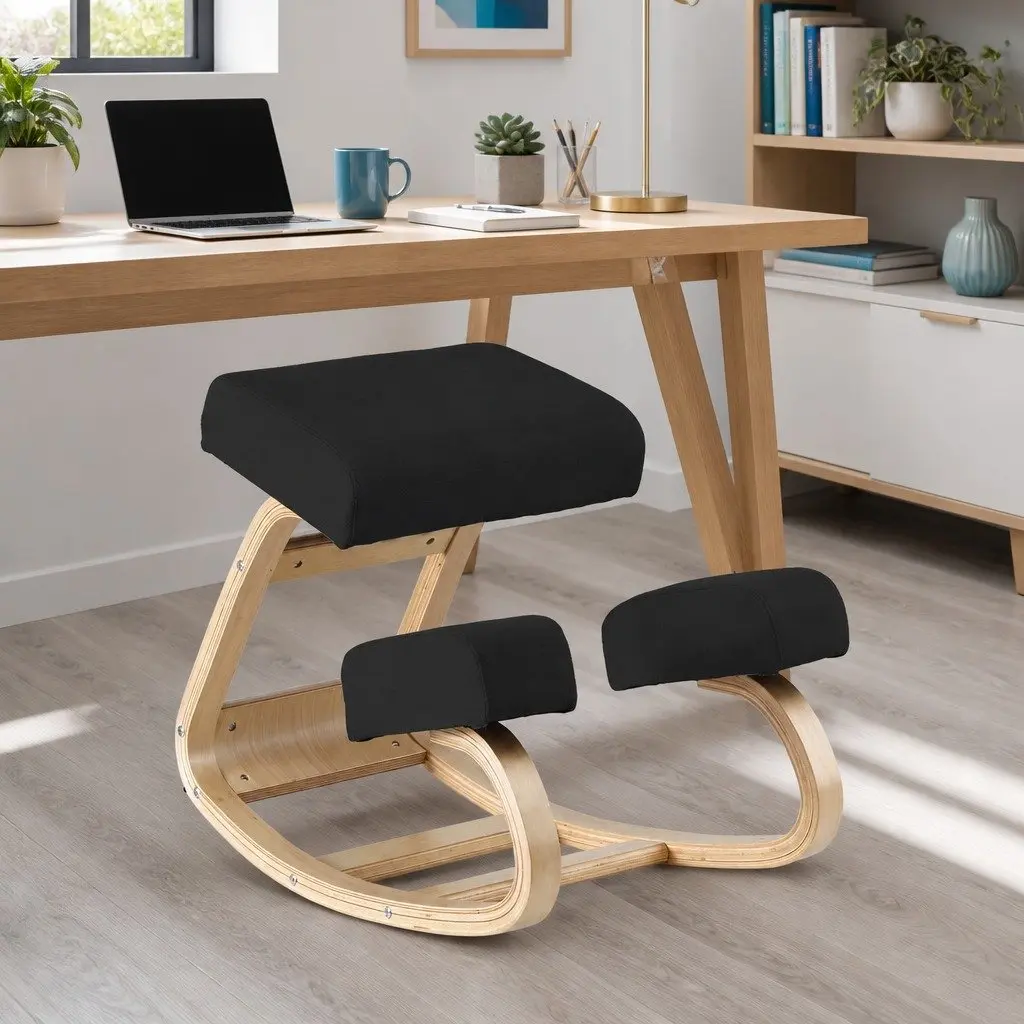 Ergonomic Kneeling Chair with Memory Foam for Comfort