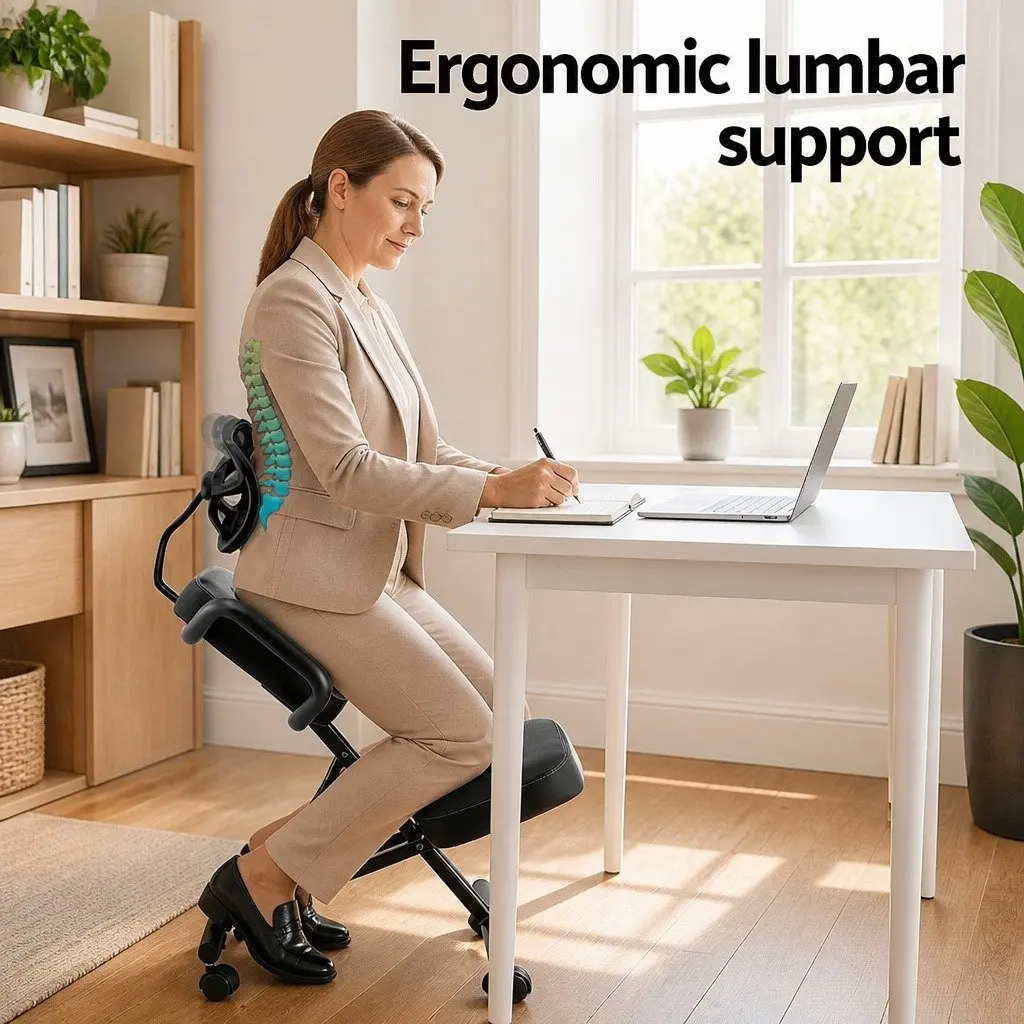 Ergonomic Kneeling Chair for Comfort and Posture Support