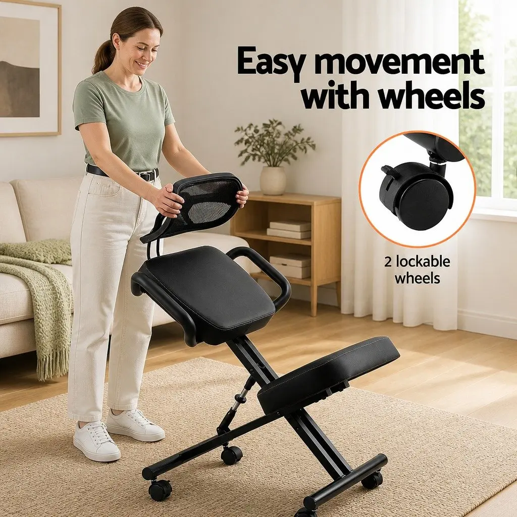Ergonomic Kneeling Chair for Comfort and Posture Support
