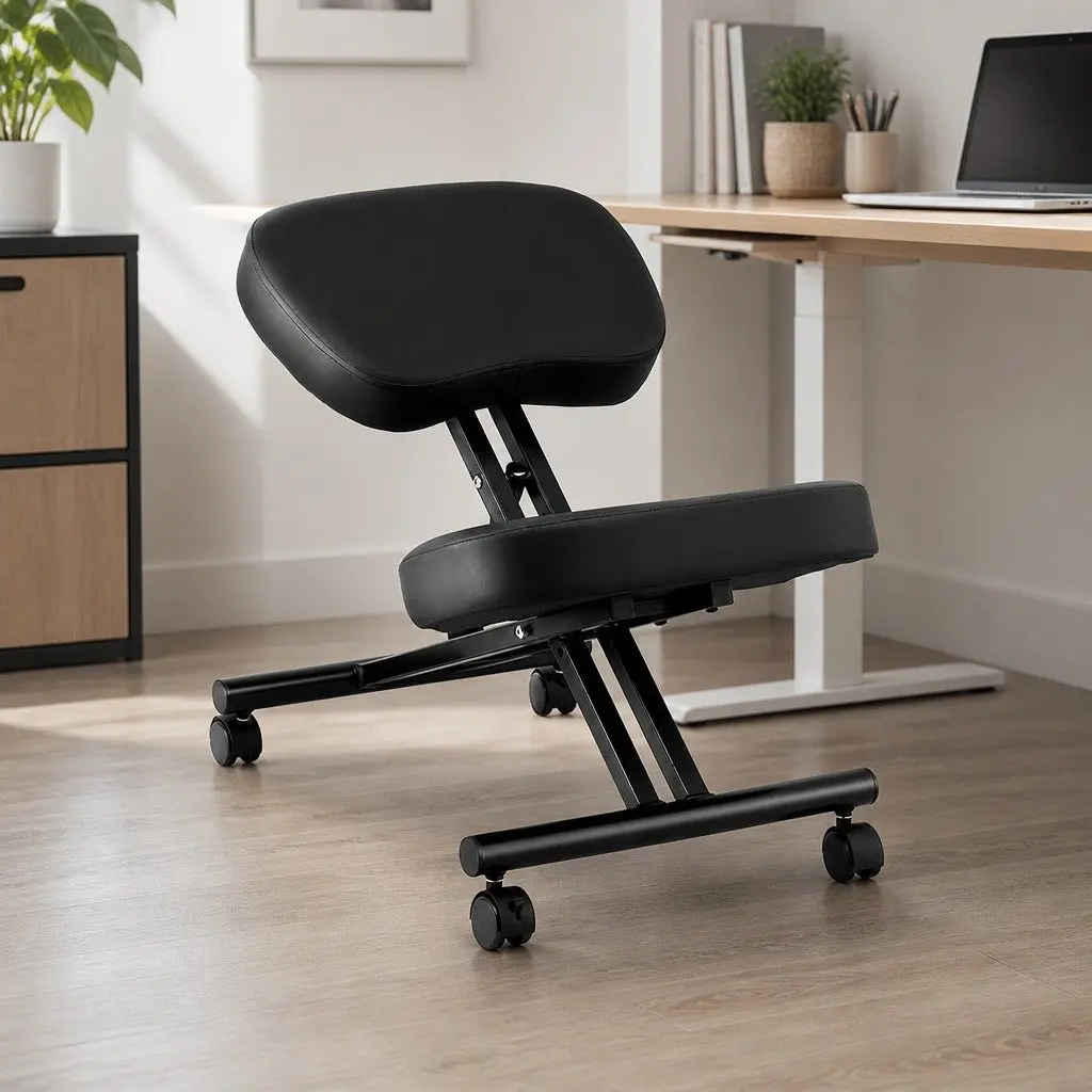 Kneeling Chair Ergonomic Office Desk Seat Posture Support Adjustable Height